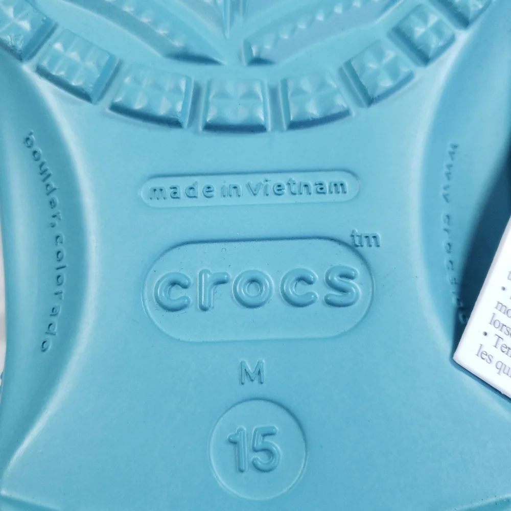 Crocs Classic Turquoise clog for Good Big Men 🙂 size 15